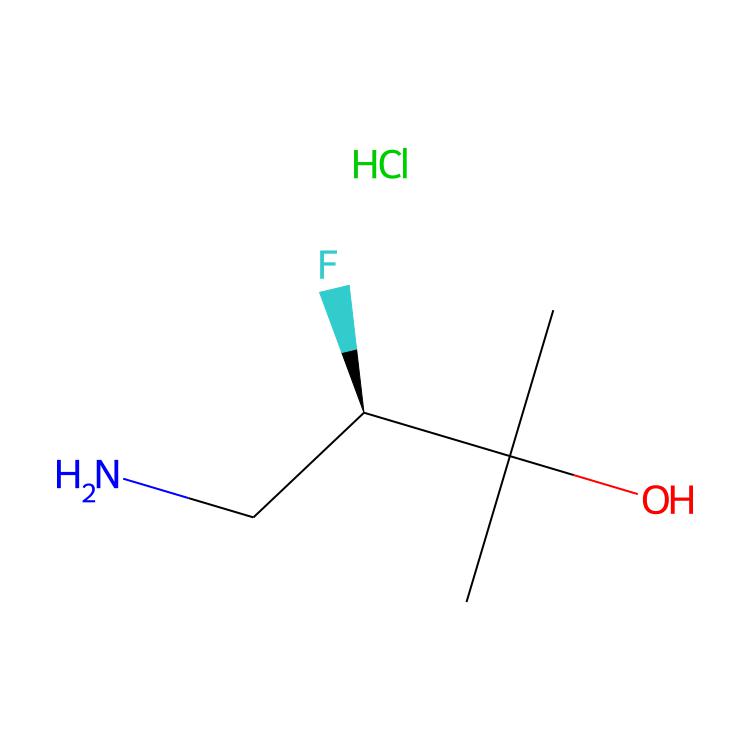 (3R)-4-氨基-3-氟-2-甲基丁醇盐酸盐