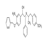4-芐氧基-3-氨基-α-[ N-芐基- N-（1-甲基-2-對甲氧基苯基乙基）氨基甲基]芐醇