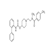 1-（2-（N，4-二甲基苯甲酰胺基）乙基）哌啶-4-基[1，1'-聯(lián)苯]-2-基氨基甲酸酯