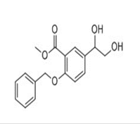 硫酸沙丁胺醇杂质9：2-(苄氧基)-5-(1,2-二羟乙基)苯甲酸甲酯