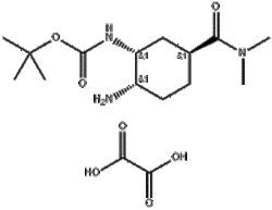 (1S, 2R, 4S)-1-氨基-4-(二甲基氨基羰基)-環(huán)己基-2-氨基甲酸叔丁酯草酸