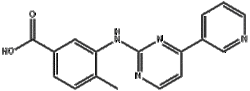 4-甲基-3-[[4-(3-吡啶基)-2-嘧啶基]氨基]苯甲酸