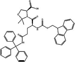 Fmoc-Gln(Trt)-Ser[PSI(Me,Me)Pro]-OH