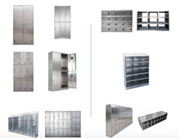 不锈钢衣柜/鞋柜