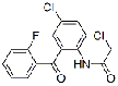 2-氯乙酰氨基-5-氯-2'-氟二苯甲酮