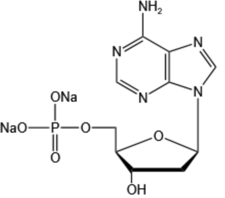 2'-脱氧腺苷-5'-磷酸二钠-2'-Deoxyadenosine-5'-monophosphate disodium salt