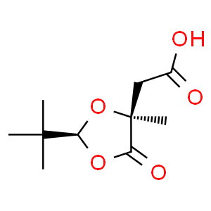(2S,4S)-(2-tert-Butyl-4-methyl-5-oxo-[1,3]dioxolan-4-yl)-acetic acid