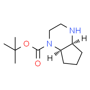 (4aR,7aS)-rel-Octahydro-cyclopentapyrazine-1-carboxylic acid tert-butyl ester