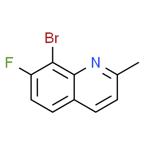 8-Bromo-7-fluoro-2-methyl-quinoline