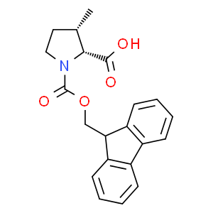 (2R,3S)-3-Methyl-pyrrolidine-1,2-dicarboxylic acid 1-(9H-fluoren-9-ylmethyl) ester