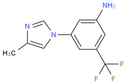  3-(4 -甲基-1H-咪唑-1-基)-5-(三氟 甲基)苯胺