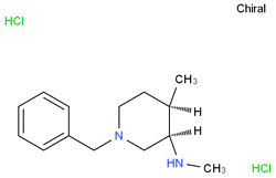 (3R,4R)-N,4-二甲基-1-(苯基甲基) -3-哌啶胺盐酸盐