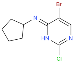 5-溴-2-氯-N-环戊胺嘧啶-4胺 5-broMo-2-chloro-N-