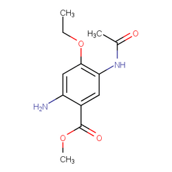 5-乙酰氨基-2-氨基-4-乙氧基苯 甲酸甲酯