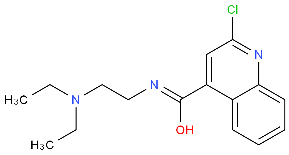 2-氯-N-[2-(二乙基氨基)乙基]-4- 喹啉羧酰胺