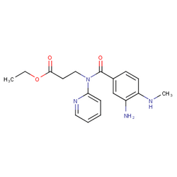 3-[(3-氨基-4-甲基氨基苯甲酰)吡啶- 2-基氨基]丙酸乙酯
