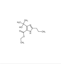 4-(1-羟基-1-甲基乙基)-2-丙基-1H-咪唑-5-羧酸乙酯