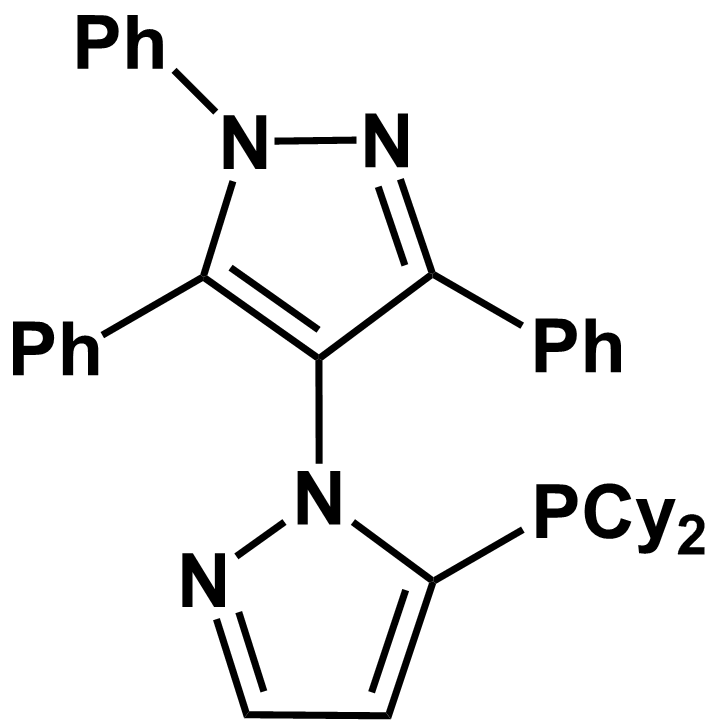 5-(二环己基膦基)-1',3',5'-三苯基-(1,4')-联-1H-吡唑