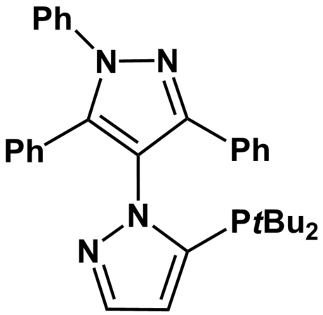  5-二叔丁基膦-1',3',5'-三苯基-1'H-[1,4']二吡唑