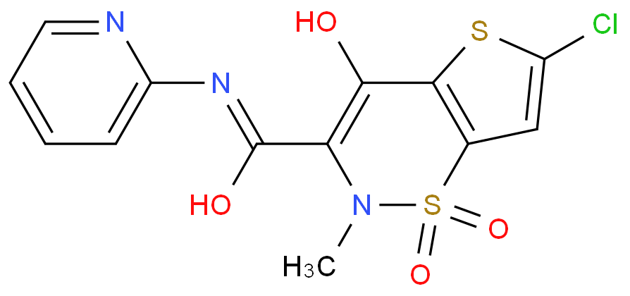 6-氟-4-羟基-2-甲基-3-(2-吡啶氨基甲酰基)- 2H-噻吩井[2,3-e]-1,2-噻嗪-1,1-二氧化物