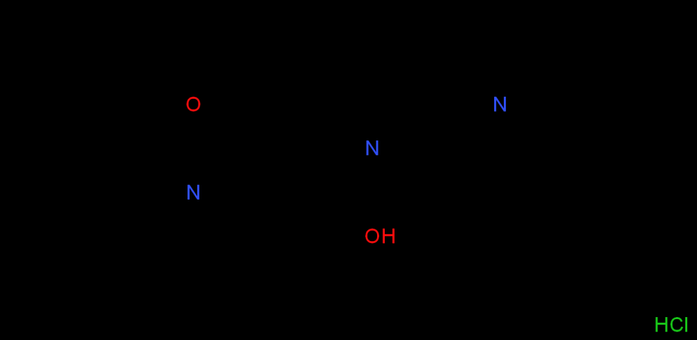 2-丁氧基-N-(2-二乙氨基乙基)-4-喹啉羧基酰 胺盐酸盐