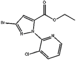 500011-92-7 ETHYL 3-BROMO-1-(3-CHLOROPYRIDIN-2-YL)-1H-PYRAZOLE-5-CARBOXYLATE