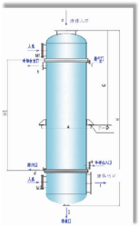 列管式石墨酸霧冷卻器--SWZY系列