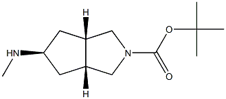 tert-butyl (3aR,5s,6aS)-5-(methylamino)hexahydrocyclopenta[c] pyrrole-2(1H)-carboxylate