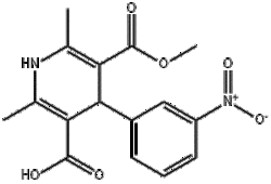 1,4-二氢-2,6-二甲基-4-(3-硝基苯基)吡啶-3,5-二甲酸单甲酯