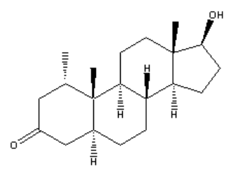 17beta-羟基-1alpha-甲基-5alpha-雄甾烷-3-酮