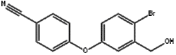 4-[4-溴-3-(羟基甲基)苯氧基]苯甲腈
