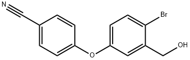 4-[4-溴-3-(羟基甲基)苯氧基]苯甲腈