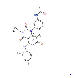 Trametinib dimethyl sulfoxide 曲美替尼二甲基亚砜