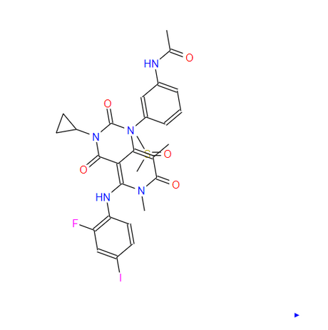 Trametinib dimethyl sulfoxide 曲美替尼二甲基亚砜