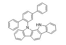 5,8-二氢吲哚并[2,3-c]咔唑3联苯衍生物