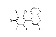 3-溴-1-(苯基-d5)萘