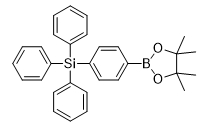 三苯基(4-(4,4,5,5-四甲基 -1,3,2-二氧硼烷 -2- 基)苯基)硅烷