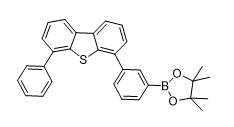 6-[3-苯基硼酸频那醇酯]-4-苯基-二苯并噻吩