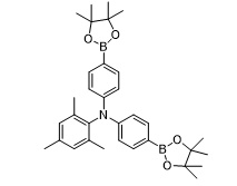 N,N-双(4-硼酸频呢醇酯苯基)-2,4,6-三甲基苯胺