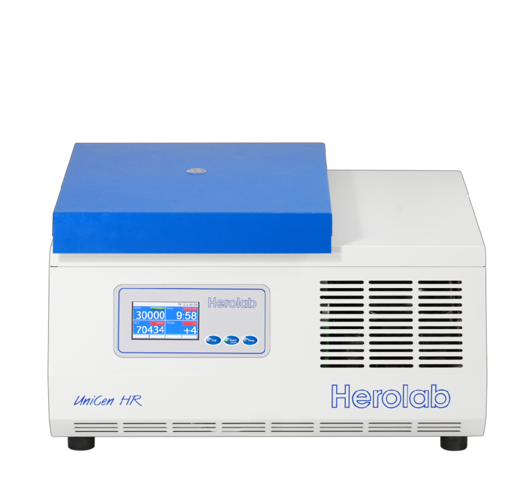 德国Herolab800ml台式亚超速冷冻离心机 UniCen HR