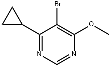 5-溴-4-环丙基-6-甲氧基嘧啶