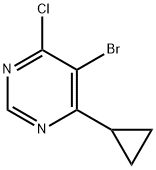 5-溴-4-氯-6-环丙基嘧啶