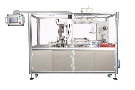 PF-680型透明膜三维包装机PF-680 Type 3D Adjustable Cellophane Wrapping Machine