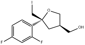 (3R-顺)-5-(2,4-二氟苯基)四氢-5-(碘甲基)-3-呋喃甲醇
