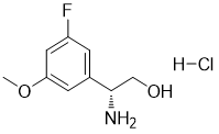 (2R)-2-AMINO-2-(5-FLUORO-3-METHOXYPHENYL)ETHAN-1-OL HYDROCHLORIDE