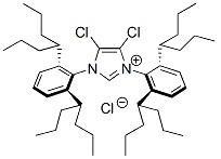 4,5-二氯-1,3-双(2,6-二(庚烷-4-基)苯基)-1H-咪唑-3-鎓氯化物