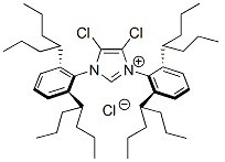 4,5-二氯-1,3-双(2,6-二(庚烷-4-基)苯基)-1H-咪唑-3-鎓氯化物