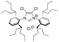 4,5-二氯-1,3-雙(2,6-二(庚烷-4-基)苯基)-1H-咪唑-3-鎓氯化物