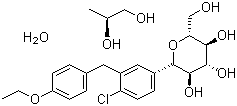 Dapagliflozin propanediol monohydrate