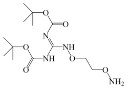 1-(2-(氨基氧基)乙氧基)-2，3-二叔丁氧羰基胍